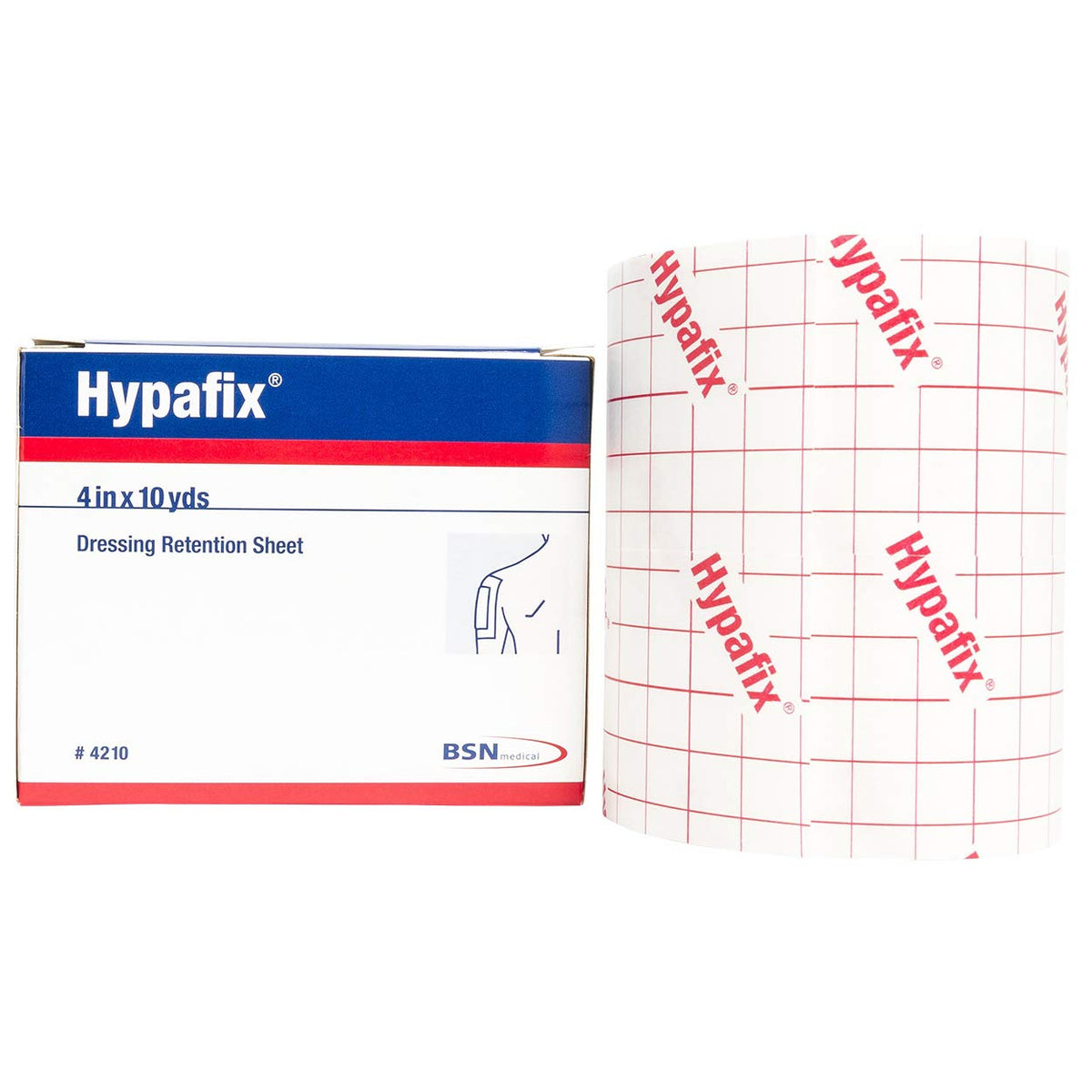 BSN Medical Hypafix Dressing Retention Tape, Non-Sterile, 4" x 10 Yard - 4210 - LL Medico