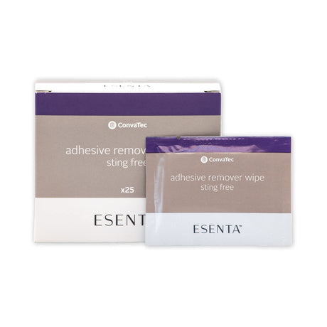 ConvaTec Esenta Sting Free Adhesive Remover Wipes, 25 per Box
