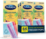 Pedialyte Freezer Pops Electrolyte Solution, Grape / Blue Raspberry / Cherry / Orange, 2.1 oz