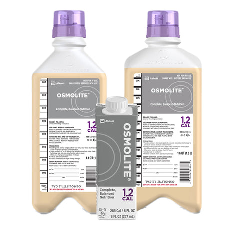 Osmolite 1.2 Cal Tube Feeding Formula, Unflavored, 33.8 oz