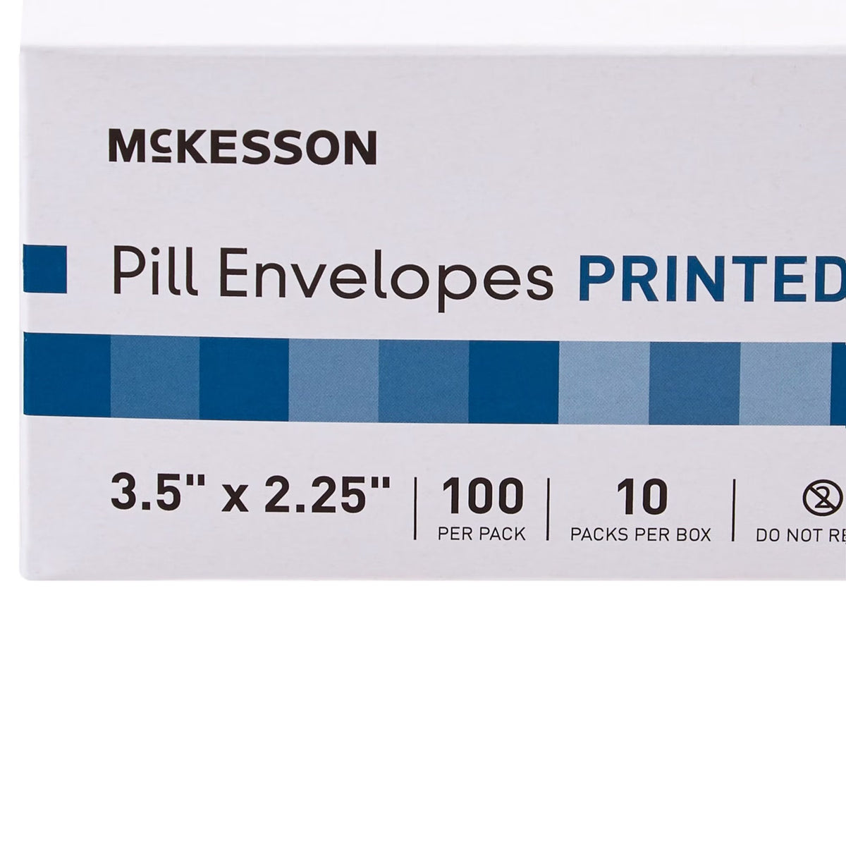 McKesson Pill Envelope, 3.5" x 2.25", White - 63-4415 - LL Medico