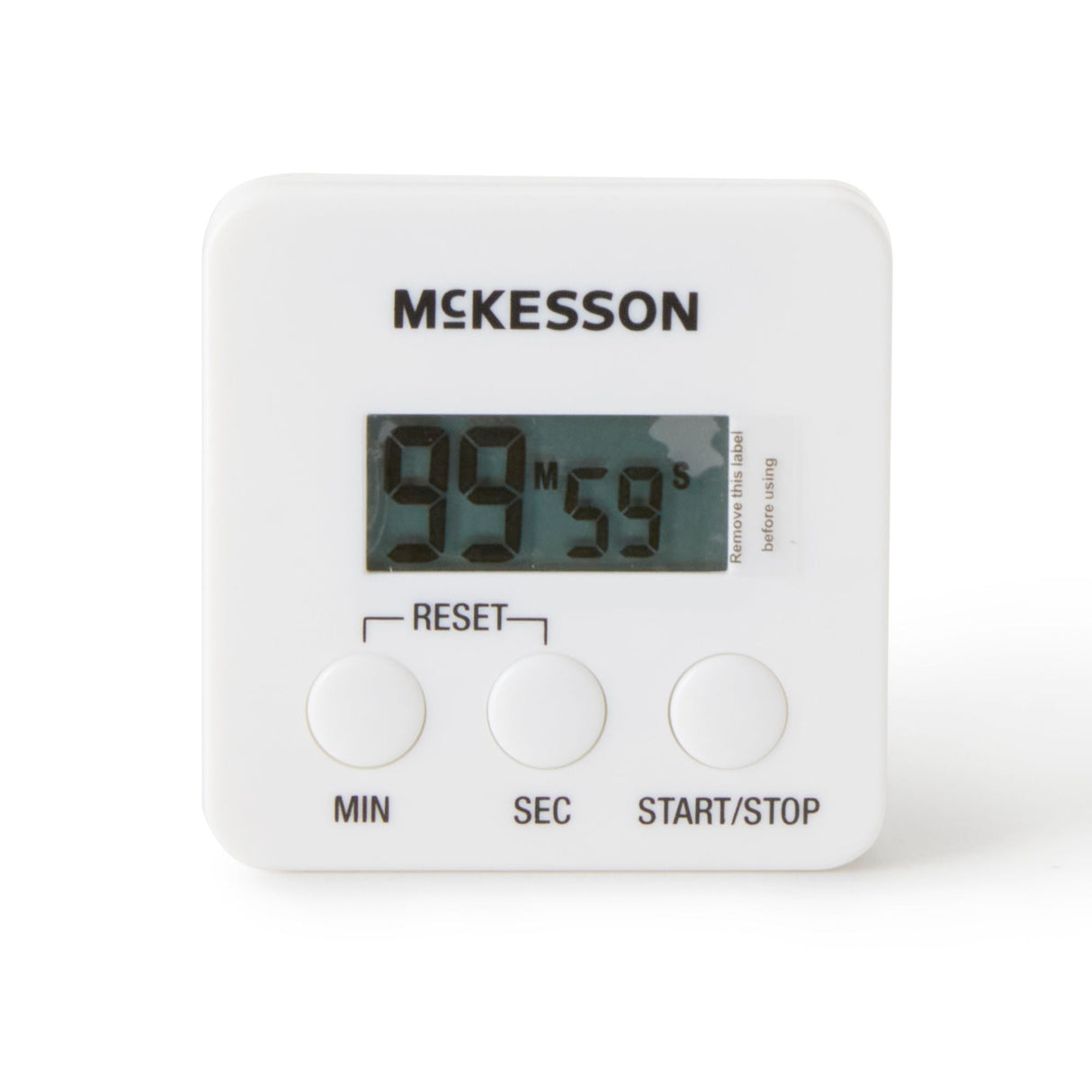 McKesson Electronic Alarm Timer, Count Down, 100 Minutes