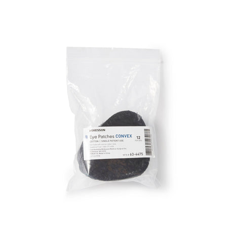 McKesson Eye Patches Convex Cotton, Box of 12