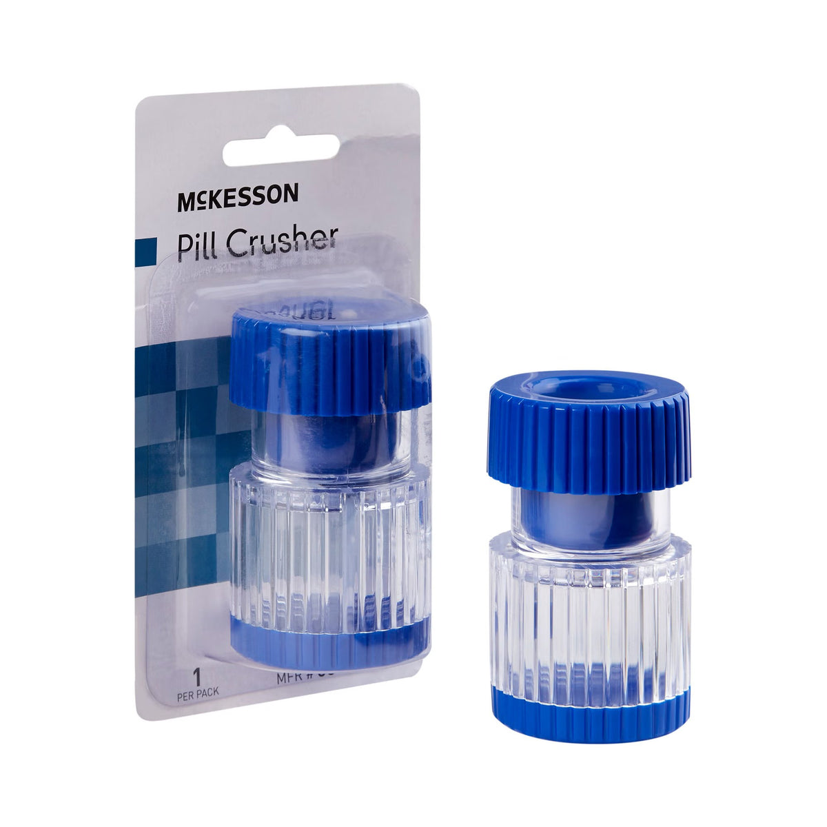 McKesson Pill Crusher, Hand Operated, Clear - 63-6340 - LL Medico