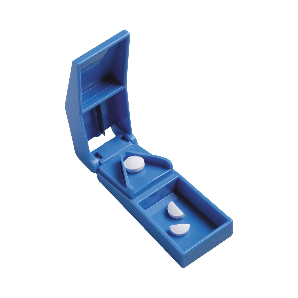 McKesson Pill Cutter, Hand Operated, Blue - 63-6341 - LL Medico