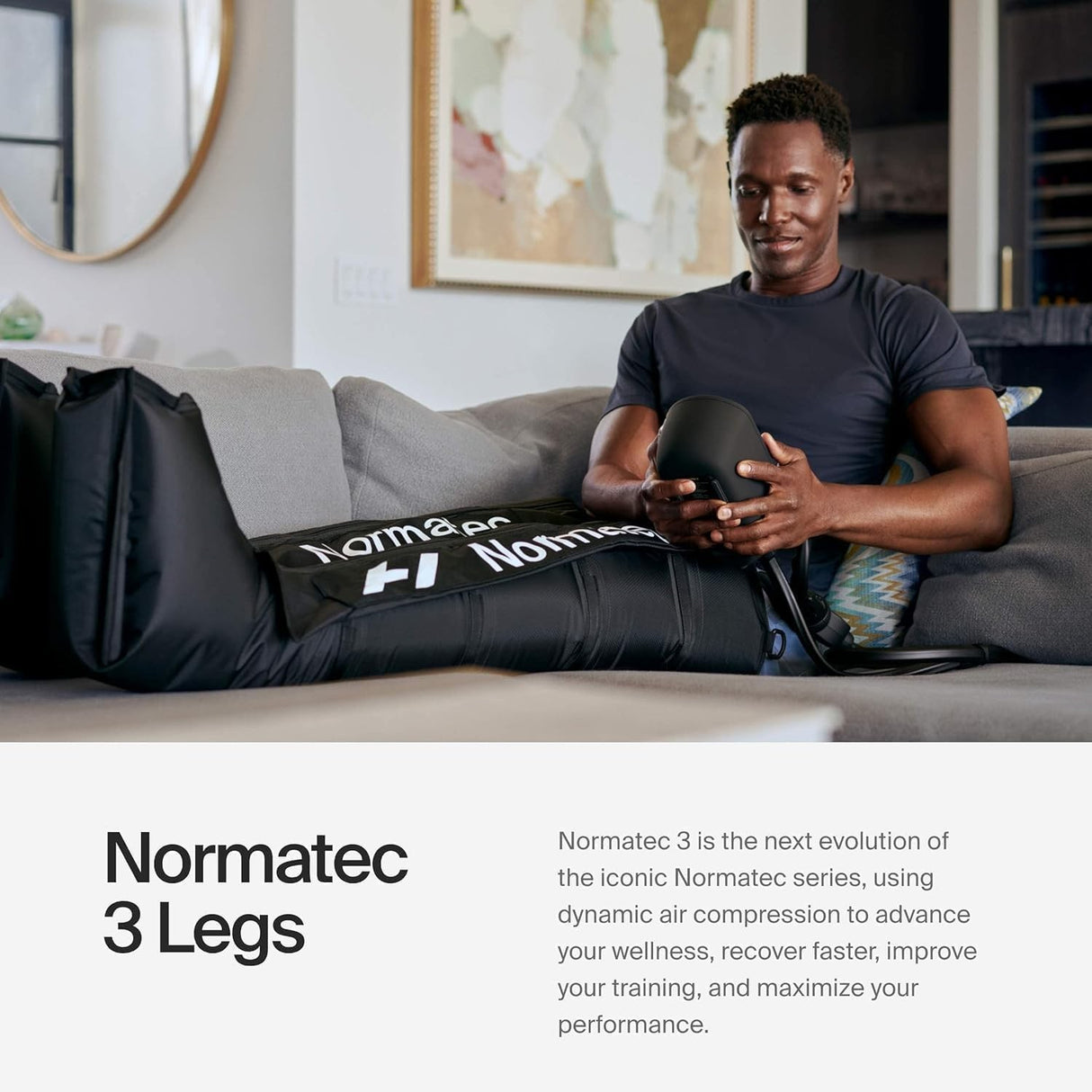 Hyperice Normatec 3 Legs Compression Boots, Standard