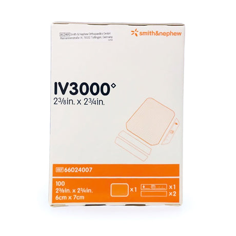 Smith & Nephew IV3000 Transparent Film IV Dressing, Sterile - 66024007 - LL Medico