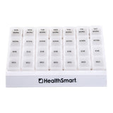 HealthSmart 7-Day Pill Organizer, 4 Dose, Large - 640-8223-0000 - LL Medico