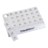 HealthSmart 7-Day Pill Organizer, 4 Dose, Large - 640-8223-0000 - LL Medico
