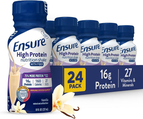 Ensure High Protein Nutrition Shake, Chocolate, 8 oz