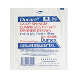 Ducare Gauze Sponge, Sterile, 4" x 4", 8-Ply