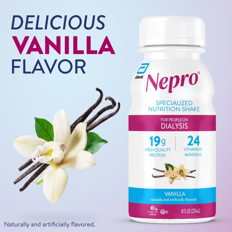 Nepro Nutrition Shake With Carb Steady, Vanilla, 8 oz