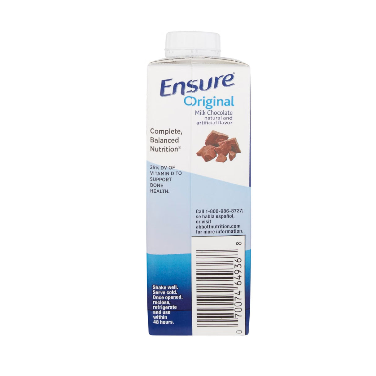 Ensure Original Therapeutic Nutrition Shake, Chocolate, 8 oz