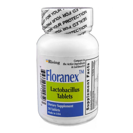 Floranex Lactobacillus Probiotic Chewable Tablets, Dietary Supplement