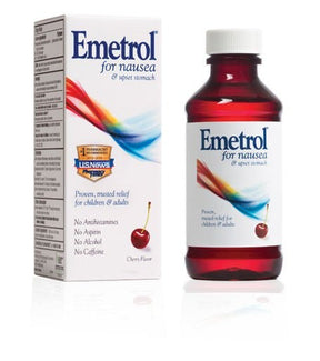 Emetrol Non-Drowsy Rapid Nausea Relief Liquid, Cherry, 4 oz - 65197020104 - LL Medico