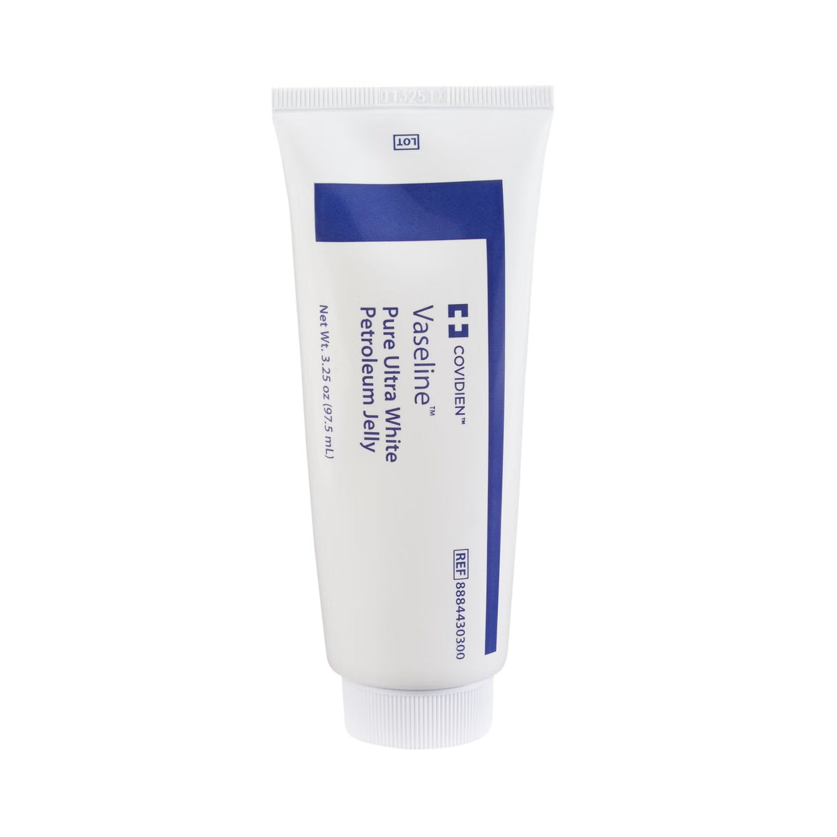 Vaseline Petroleum Jelly, White Petrolatum, Tube, NonSterile - 3.25 oz - LL Medico