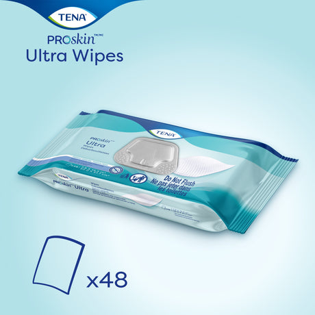 Tena Ultra Washcloths, Scented