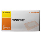 Primapore Adhesive Island Dressing, 3.125" x 6", White, Polyester Nonwoven, Sterile - 66000318-Single - LL Medico