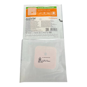 Smith & Nephew Allevyn Tracheostomy Nonadhesive Foam Dressing, Sterile, 3 1/2" x 3 1/2" - 66007640 - LL Medico