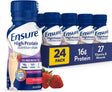 Ensure High Protein Nutrition Shake, Strawberry, 8 oz