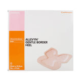 Allevyn Gentle Border Heel, Foam Dressing, 9 x 9.125", Pink, Hydrocellular Foam, Silicone Gel Adhesive, Sterile - 66800506-Single - LL Medico
