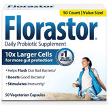 Florastor Dual Action Probiotic, 250 mg, Vegetarian Capsules - 66825000201 - LL Medico