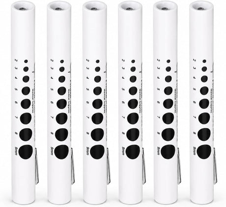 Bovie Disposable Penlight with Pupil Gauge, 6 Count