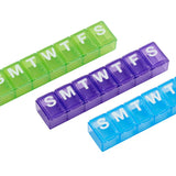 Ezy Dose Weekly Pill Planner, 7 Day, 1 Dose, Medium - 67005 - LL Medico