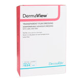 DermaView Transparent Film Dressing, 4 x 5 Inch