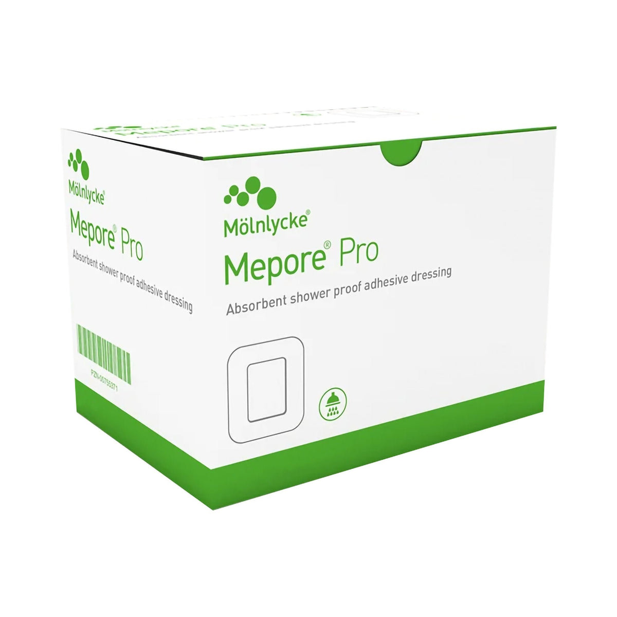 Molnlycke Mepore Pro Island Dressing, Adhesive, Rectangle Sterile Film Backing - 671090 - LL Medico
