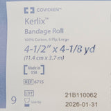 Cardinal Health Kerlix Sterile Fluff Bandage Roll, 4-1/2 Inch x 4-1/10 Yard, Six-Ply