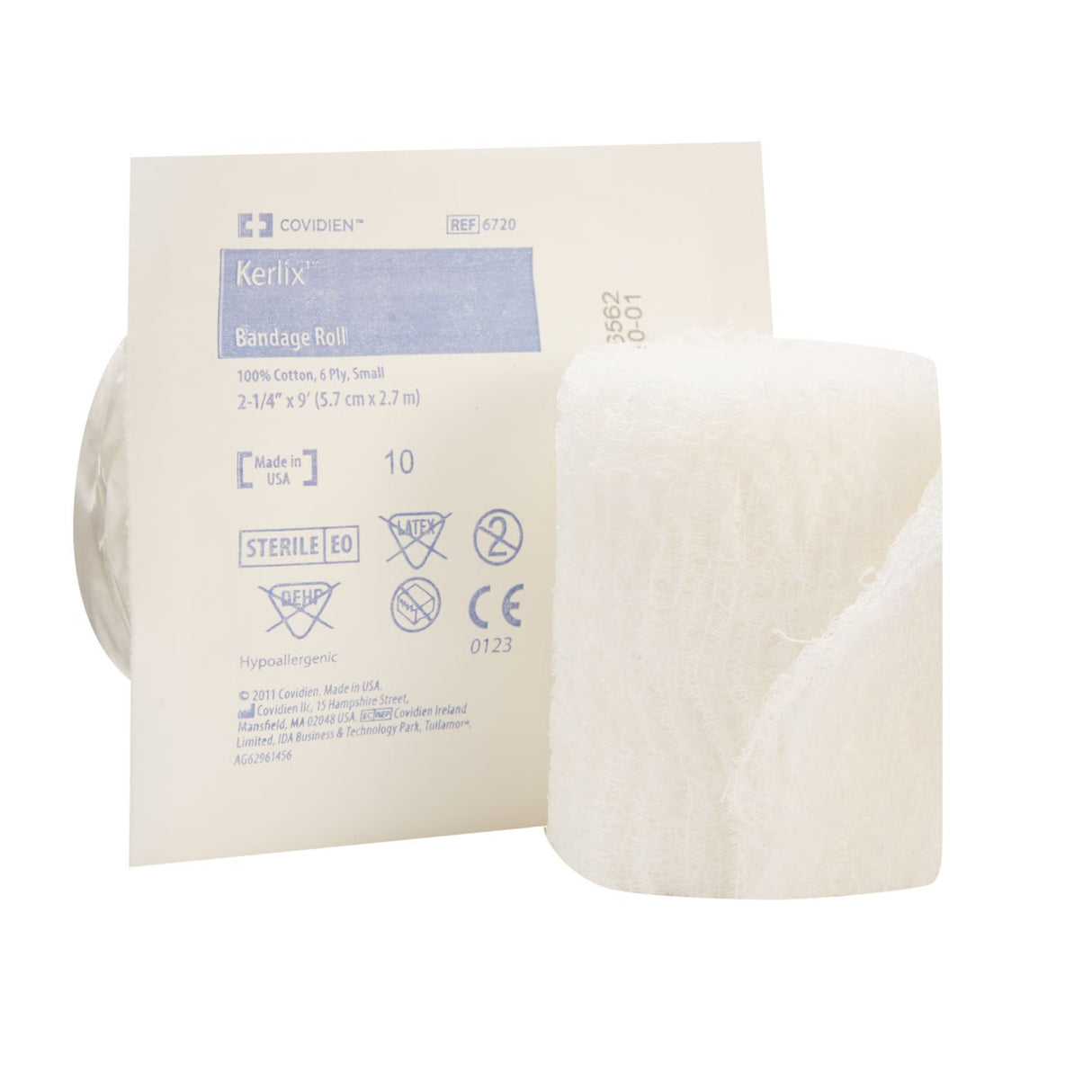 Cardinal Health Kerlix Sterile Fluff Bandage Roll, 2-1/4 Inch x 3 Yard, 6-Ply