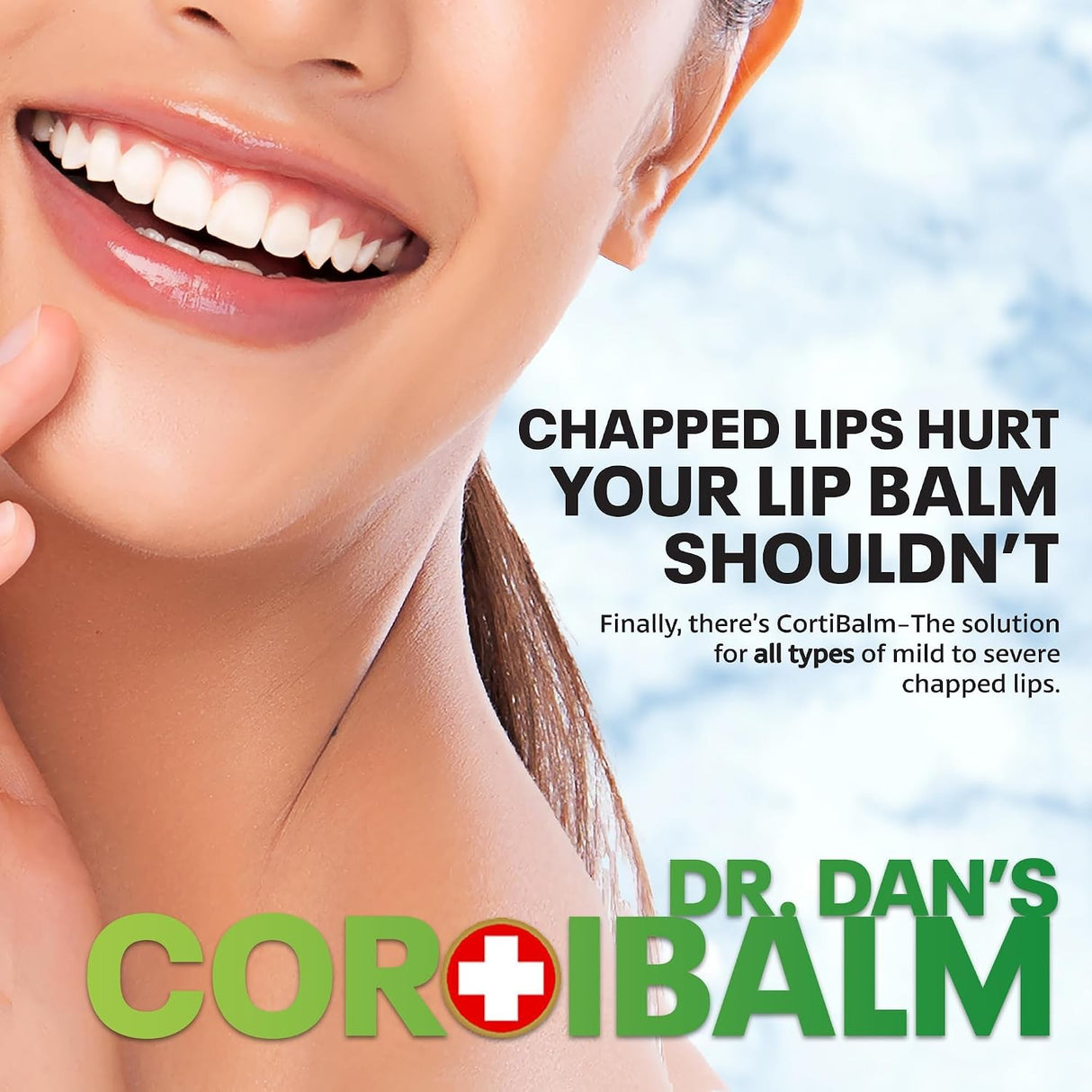 Dr. Dan's CortiBalm Lip Balm Treatment for Severe Chapped Lips, 0.15 oz
