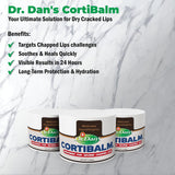 Dr. Dan's CortiBalm Lip Balm Treatment for Severe Chapped Lips, 0.15 oz