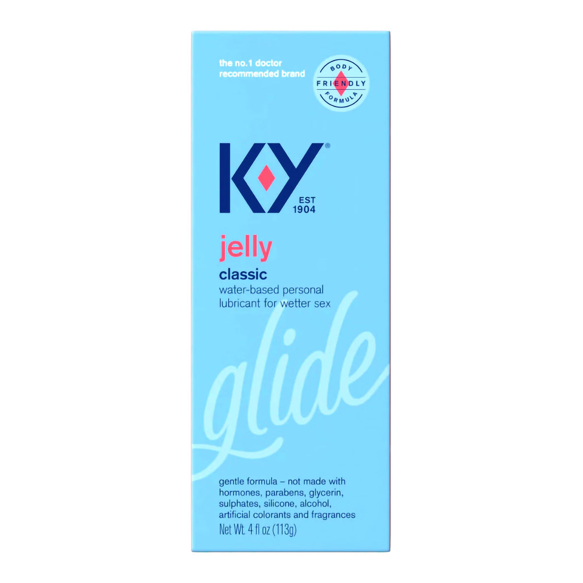 K-Y Glide Personal Lubricant, Water-Based, Non-Sterile - 67981008902 - LL Medico