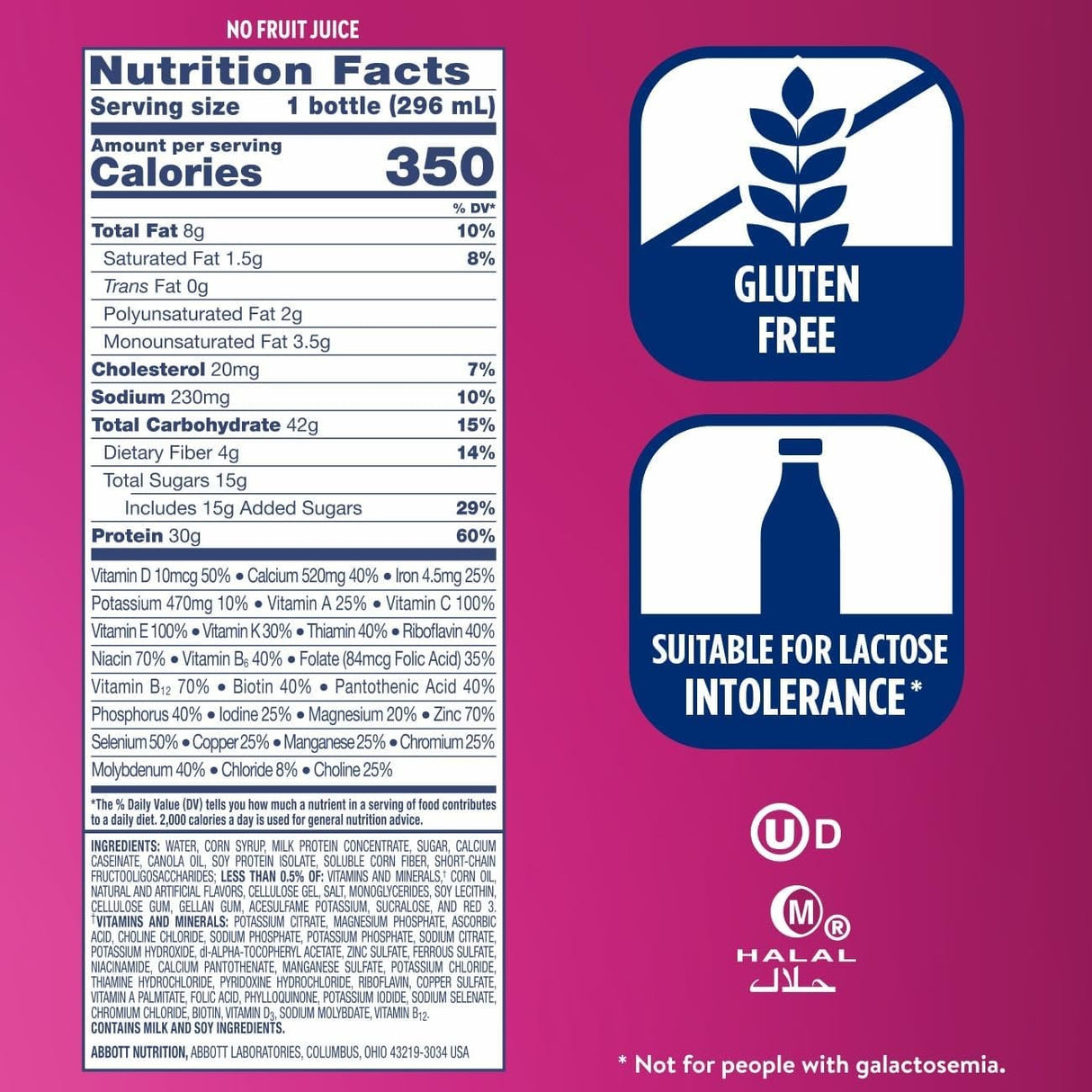 Ensure Complete Nutrition Shake, Strawberry, 10 oz