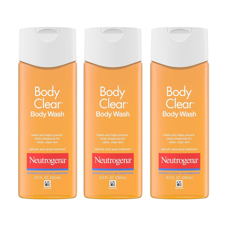Neutrogena Body Clear Acne Body Wash Liquid, 8.5 fl oz