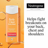 Neutrogena Body Clear Acne Body Wash Liquid, 8.5 fl oz