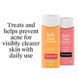 Neutrogena Body Clear Acne Body Wash Liquid, 8.5 fl oz