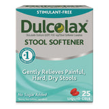 Dulcolax Stool Softener Liquid Gels, Docusate Sodium 100 mg, Gelcap - 68142102202 - LL Medico