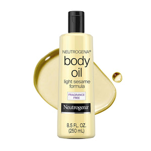 Neutrogena Body Oil, Light Sesame Formula, 8.5 fl oz