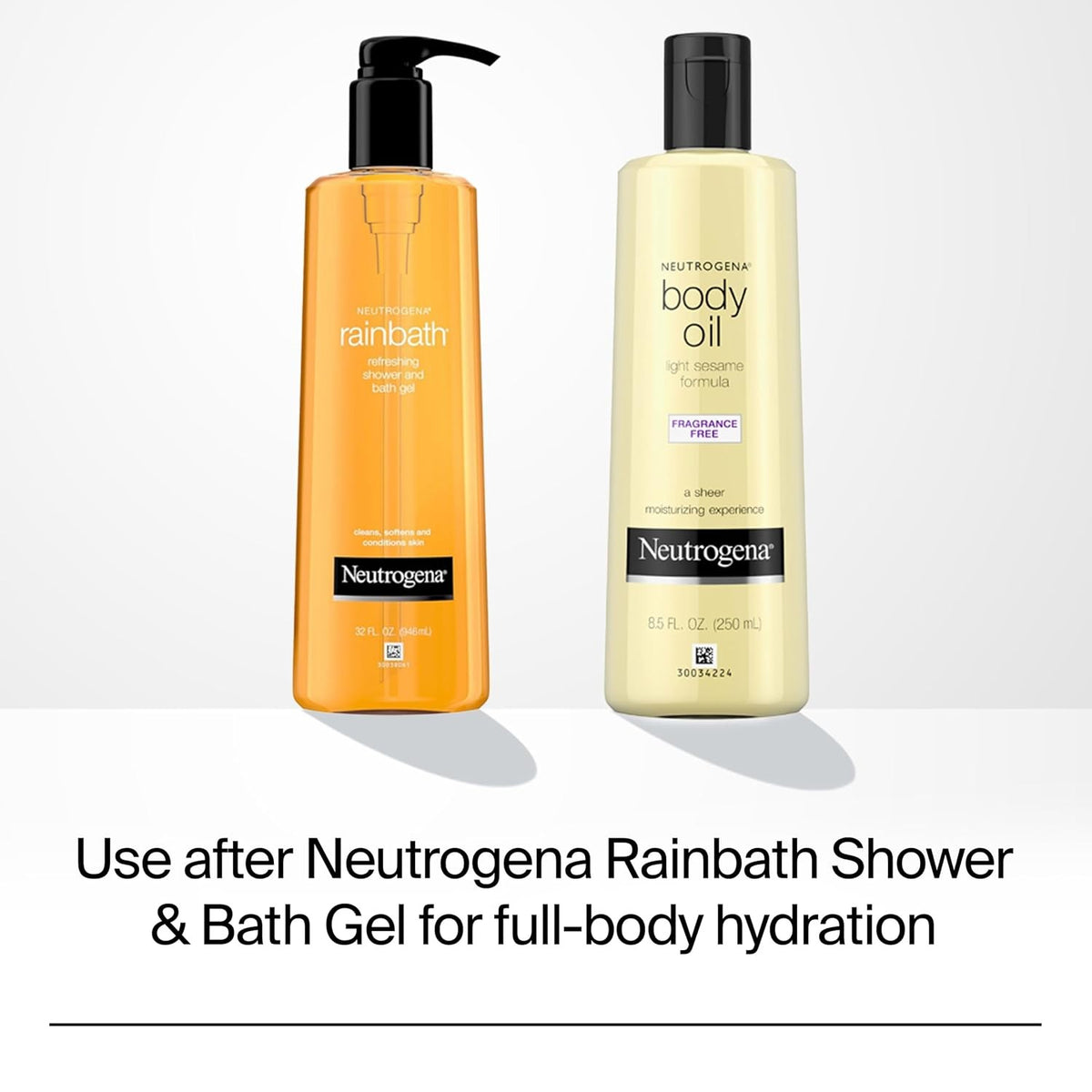 Neutrogena Body Oil, Light Sesame Formula, 8.5 fl oz