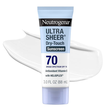Neutrogena Ultra Sheer Dry-Touch Sunscreen SPF 70 Lotion, 3 fl oz