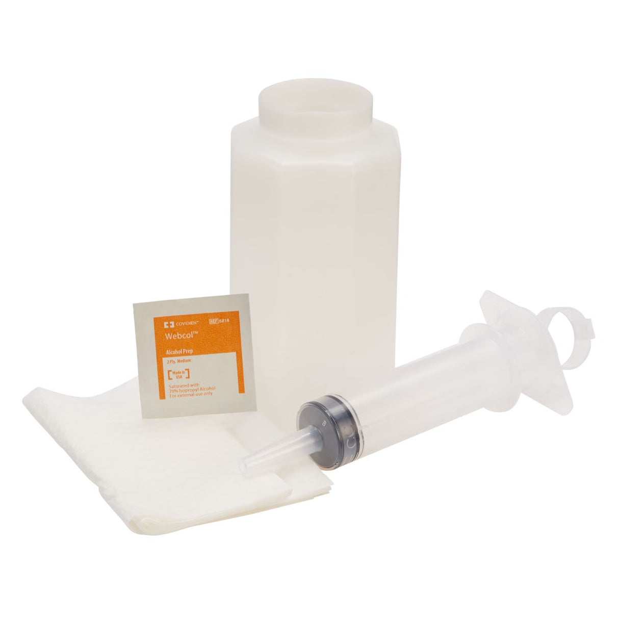 Cardinal Health Piston Syringe Irrigation Tray, Sterile