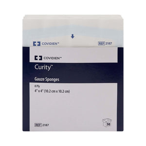 Curity Gauze Sponges 8-Ply Sterile, 4" x 4" - 2187 - LL Medico