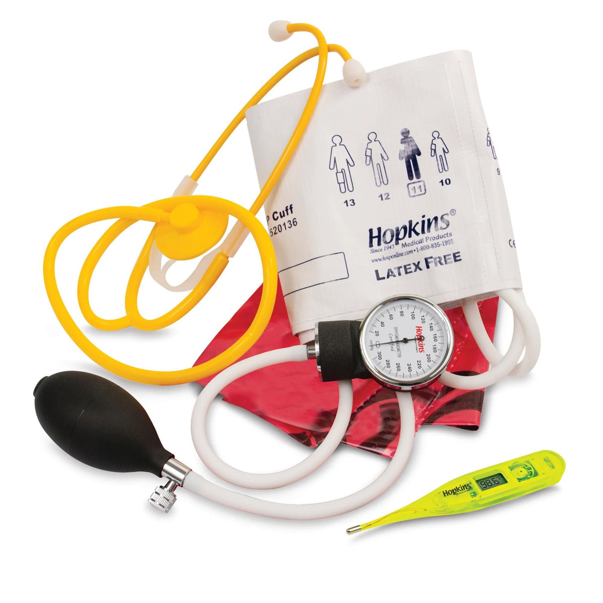 Hopkins MRSA Kit, Single Patient Use, with Thermometer