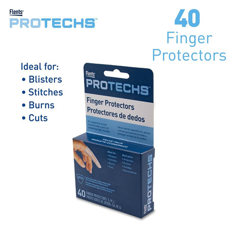Flents Protechs Finger Protectors, Assorted Sizes, 40 Count