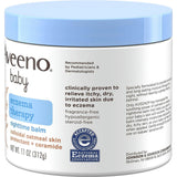 Aveeno Baby Eczema Therapy Nighttime Balm Ointment, Unscented, 11 oz