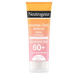 Neutrogena Invisible Daily Defense Sunscreen Lotion SPF 60+, Fragrance Free, 3 fl oz