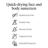 Neutrogena Invisible Daily Defense Sunscreen Lotion SPF 60+, Fragrance Free, 3 fl oz